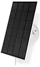 Nedis solární panel/ 5,3 V DC/ 0,5 A A/ micro USB/ délka kabelu 3 m/ příslušenství pro WIFICBO30WT