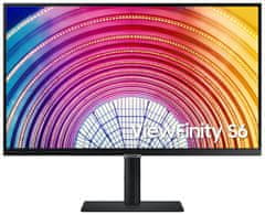 Samsung ViewFinity S60A 27" / QHD 2560x1440 / 16:9 / IPS / 5ms / 75Hz / Jack/HDMI/DP/PIVOT/VESA