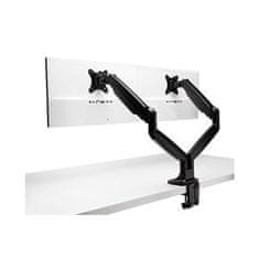 Kensington One-Touch Height Adjustable Dual Monitor Arm - Black