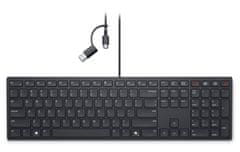 DELL KB525C/ US mezinárodní/ klávesnice/ USB/ černá