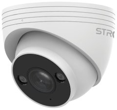 STRONG IP kamera TUR05DL0-P/ Turret/ PoE/ LAN/ 5Mpix/ objektiv 2,8mm/ duální vidění/ ONVIF/ bílá