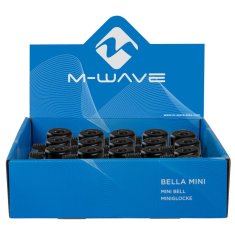 Zvonek M-Wave mini černý 20ks