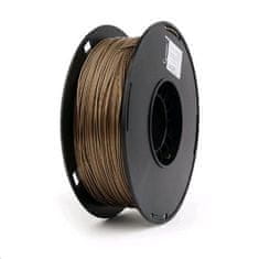 Gembird Tisková struna (filament) PLA PLUS, 1,75mm, 1kg, zlatá