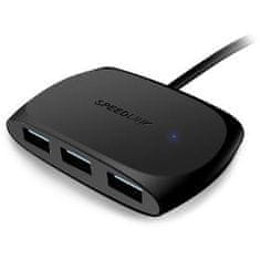 SPEED LINK SNAPPY USB Hub 4-Port Black SPEEDLINK