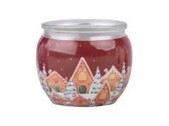 Emocio Sklo Dekor 70x62 mm Christmas Village (Enchanted Sparkle), vonná svíčka