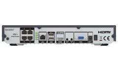 STRONG NVR rekordér NVR1080-4P/ pro 4 kamery/ 4x PoE/ rozlišení 8Mpix/ HDMI/ VGA/ USB/ LAN/ SATA až 8TB HDD