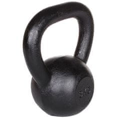 Kettlebell Kov činka černá hmotnost 8 kg