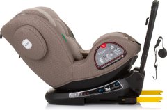 CHIPOLINO Autosedačka Peak i-Size 40-150cm Isofix 360 Macadamia