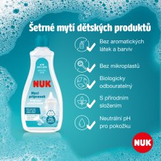 NUK Prostředek na umývání lahví a dudlíků 500 ml