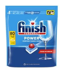 Finish Power All in 1 tablety do myčky nádobí Lemon Sparkle 80 ks