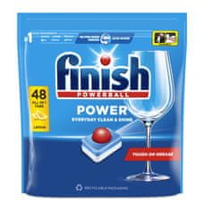 Finish Power All in 1 tablety do myčky nádobí Lemon Sparkle 48 ks