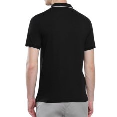 Calvin Klein Tričko černé M Polo Stretch