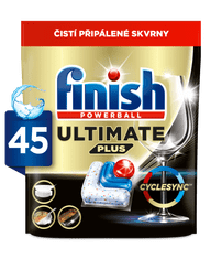 Finish Ultimate Plus All in 1 kapsle do myčky nádobí 45 ks