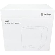 AV:link M8S aktivní 8" subwoofer, 100W