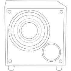 AV:link M8S aktivní 8" subwoofer, 100W