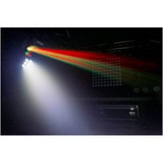 BeamZ LED Scan, 5x3W RGBAW + Strobo 6x1W, DMX, IR, světelný efekt