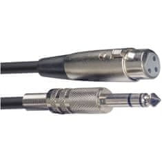 Stagg SAC6PSXF DL, kabel JACK/XLR, 6m