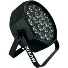 Muvik LED PAR Flat 19x10W, QCL, Smart