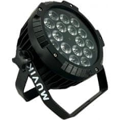 Muvik LED PAR Flat 18x15W, HCL