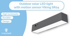 Venkovní solární LED světlo Viking SR24