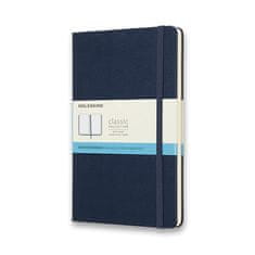 Zápisník Moleskine - tvrdé desky L, tečkovaný, modrý