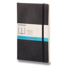 Zápisník Moleskine - měkké desky L, tečkovaný, černý