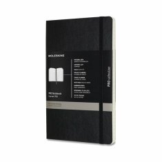 Zápisník Moleskine Professional - měkké desky L, černý