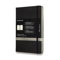 Zápisník Moleskine PRO Project Planner L, černý