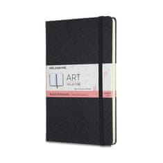 Zápisník Moleskine Art Bullet - tvrdé desky L, tečkovaný, černý