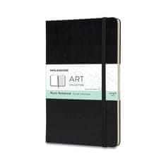 Moleskine Hudební zápisník L, černý