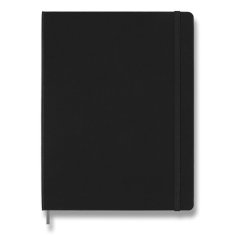 Zápisník Moleskine Smart Writing XL, linkovaný, černý