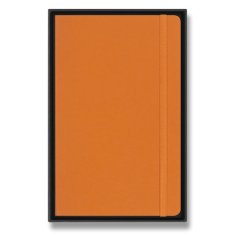 Zápisník Moleskine Precious & Ethical Vegea Capri - měkké desky L, linkovaný, oranžový