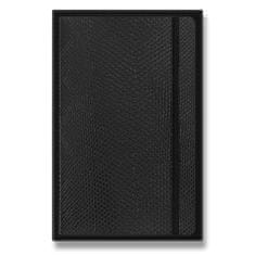 Zápisník Moleskine Precious & Ethical Vegea Boa - měkké desky L, linkovaný, černý