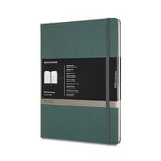 Moleskine Zápisník Professional - tvrdé desky XL, tm. zelený