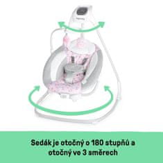 INGENUITY Houpačka vibrující s melodií Cassidy 0+m, do 9 kg