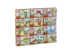 L-W Toys Set kostek Dinosaurus 12 v 1