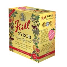 Kitl Sirup Syrob - malinový sirup, 5 l