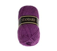 Příze STANDARD - 50g / 150 m - burgundy