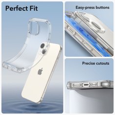 ESR Project ZERO pouzdro na iPhone 15 6.1" Clear