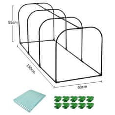 Plant Shed 6B konstrukce na ochranu rostlin 150 x 60 x 55 cm balení 1 sada