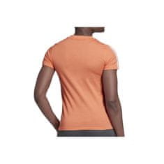 Adidas Tričko oranžové L Essential 3S Slim Tee