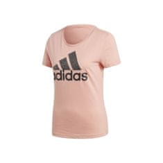 Adidas Tričko na trenínk béžové XXS Wmns Badge OF Sport