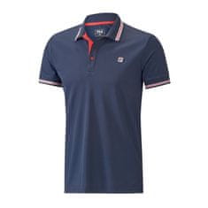 FILA Tričko tmavomodré XXL Polo Piro