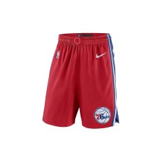 Nike Kalhoty basketbalové červené 183 - 187 cm/L Philadelphia