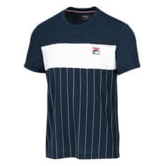 FILA Tričko na trenínk tmavomodré L Mauri Stripes