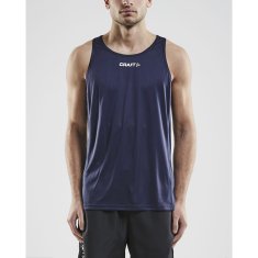 Craft Tričko na trenínk tmavomodré XL Rush Singlet