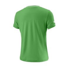 Wilson Tričko zelené S Team V-neck