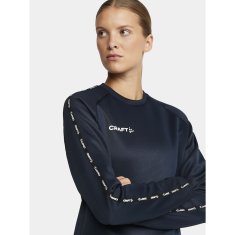 Craft Tričko na trenínk tmavomodré L Squad 2.0 Crew Neck