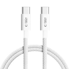 Tech-protect Ultraboost Lite kabel USB-C / USB-C PD 60W / 3A 1m, šedý