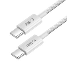 Tech-protect Ultraboost Lite kabel USB-C / USB-C PD 60W / 3A 1m, šedý